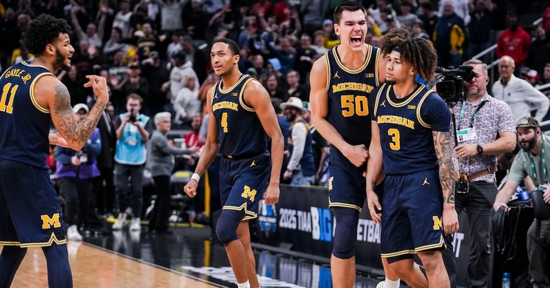 Michigan basketball finds new life in Big Ten Tournament run