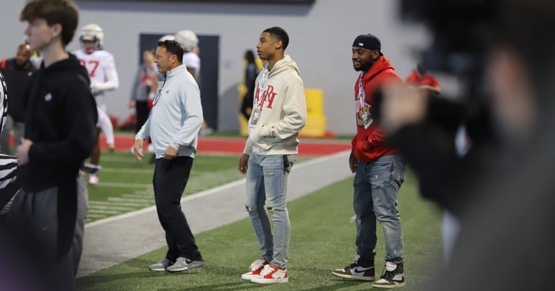 Jordan Thomas by Mick Walker -- Lettermen Row --
