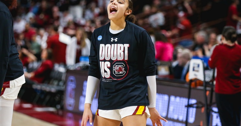 tessa-johnson_54406055984_o-South Carolina Gamecocks womens basketball vs Indiana-Colonial-Life-Arena-Columbia-SC-March 23 2025-Credit Katie Dugan GamecockCentral