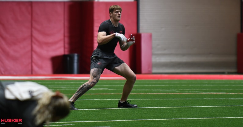 Nebraska Pro Day 2025 Thomas Fidone