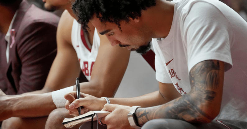 Alabama guard Houston Mallette