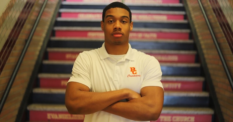Jordan Thomas by Mick Walker -- Lettermen Row --