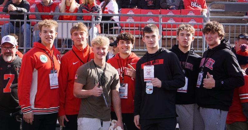 2025 Ohio State baseball commits by Mick Walker -- Lettermen Row --