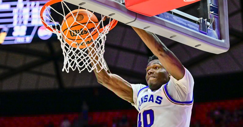 NCAA Basketball: Kansas at Utah