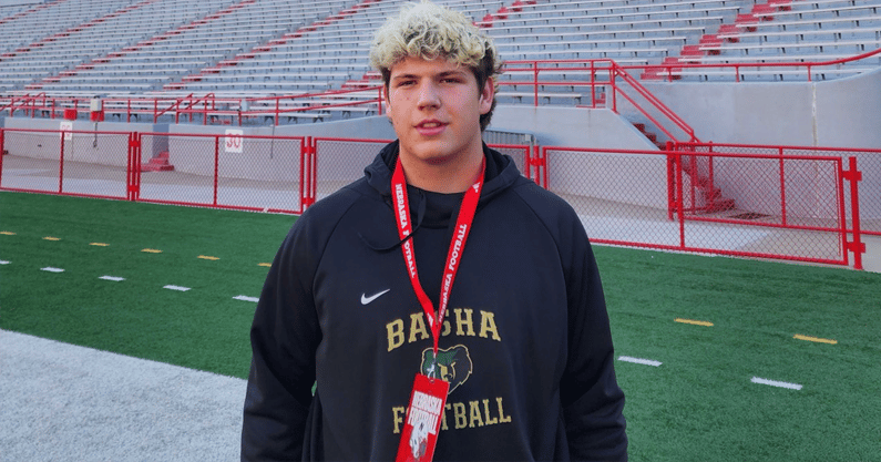2027 OT Jake Hildebrand at Nebraska