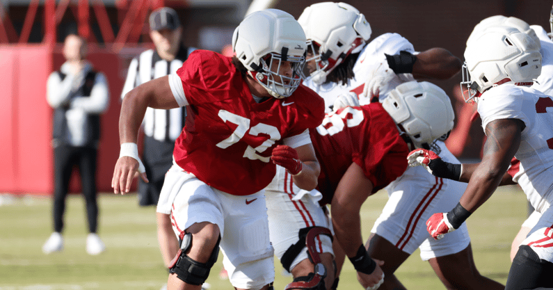 Alabama OL Parker Brailsford