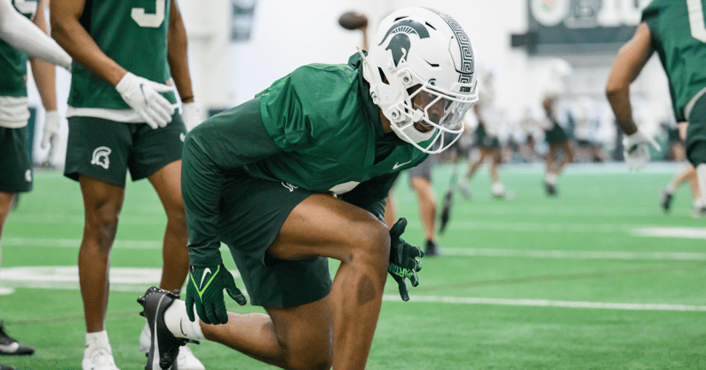 Michigan State wide receiver Omari Kelly (photo by Dane Robison for SpartanMag.com).