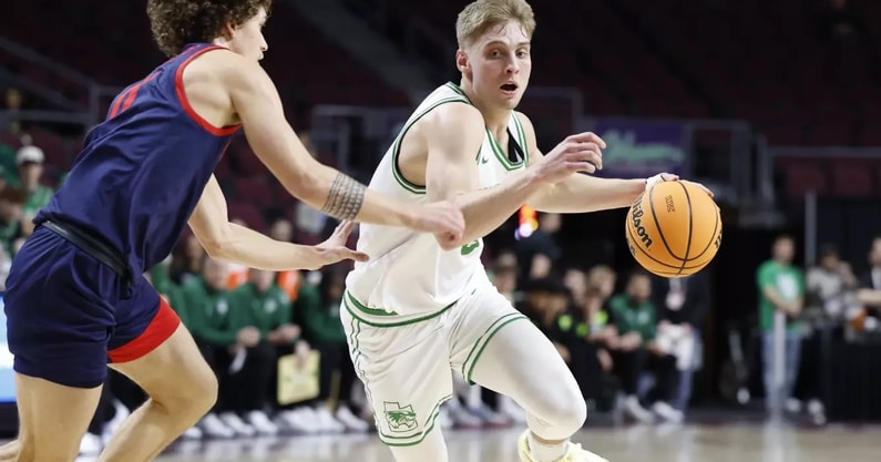 Iowa is one of the top schools involved with Utah Valley guard Tanner Toolson.