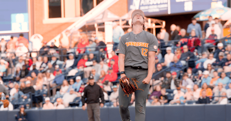 Liam Doyle. Credit: UT Athletics (Caleb Griffin)