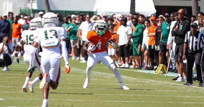Mark Fletcher spring game