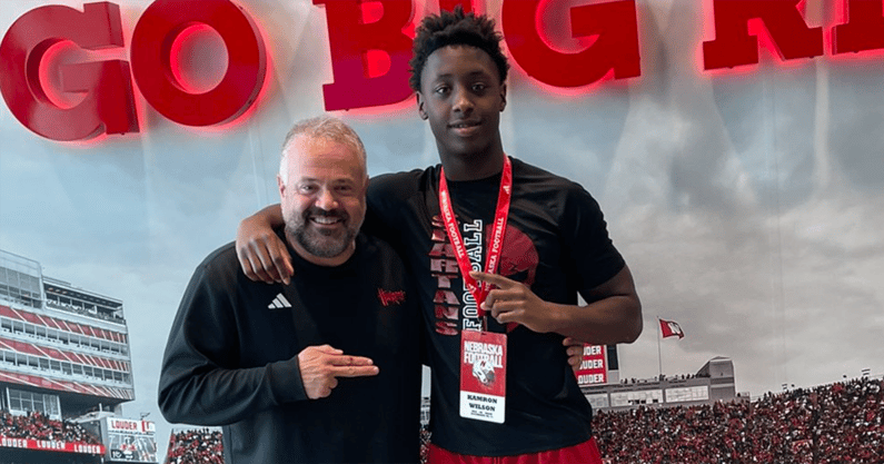 2026 Edge Kamron Wilson on visit to Nebraska