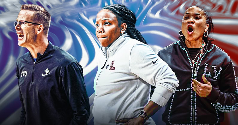 Mark Campbell, Yolett McPhee-McCuin and Dawn Staley