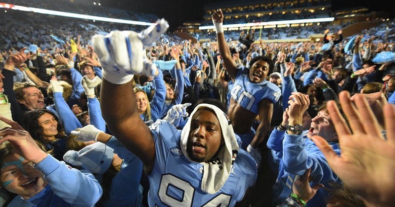 NCAA Football: Duke at North Carolina