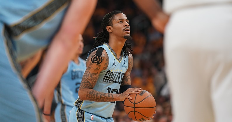 Ja Morant injury update ankle Mavericks game status