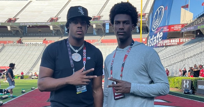 South Carolina targets Julian Walker (left) and Carter Meadows (right) - Photo