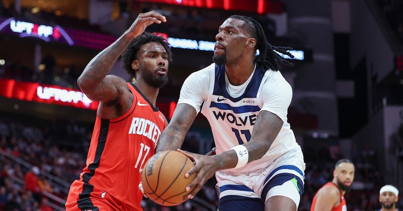 NBA: Minnesota Timberwolves at Houston Rockets