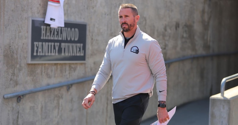 Brian Hartline by Mick Walker -- Lettermen Row --