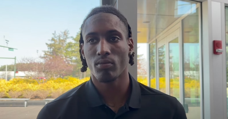 Michigan State cornerback Joshua Eaton.