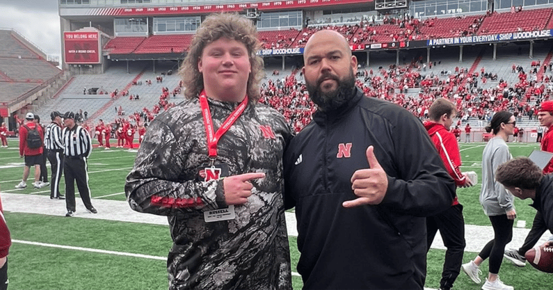2027 IOL Reis Russell at Nebraska