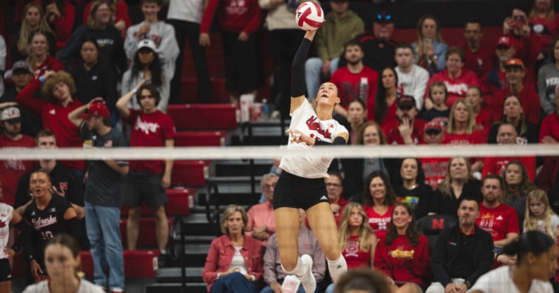 Nebraska volleyball Andi Jackson