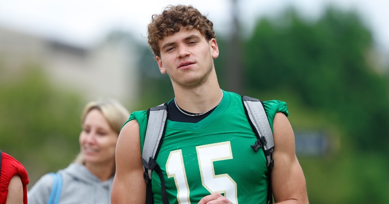 2026 TE Gavin Mueller has LSU in his final group (Photo: Mike Miller/Blue & Gold)