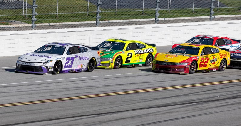 Bubba Wallace Austin Cindric Joey Logano