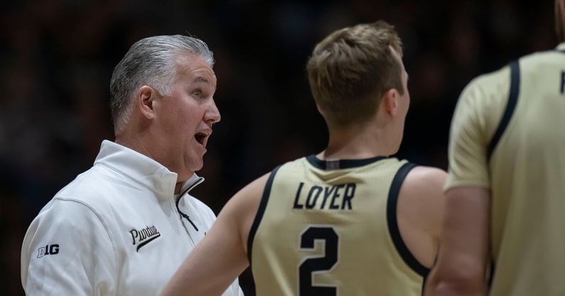 Purdue coach Matt Painter
