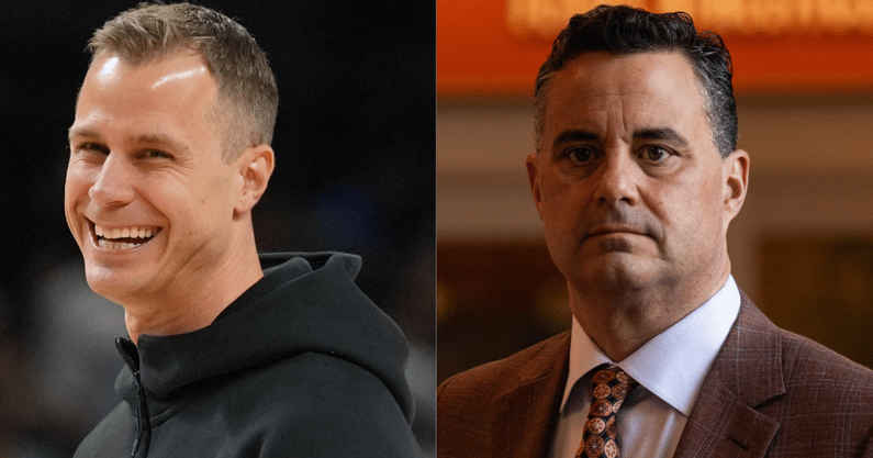 Duke HC Jon Scheyer, Texas HC Sean Miller