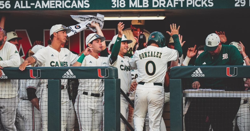 Miami baseball vs NC State