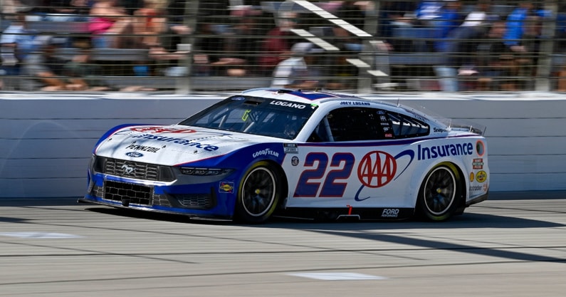 Joey Logano NASCAR Texas
