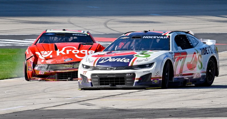 Carson Hocevar Ryan Preece wreck