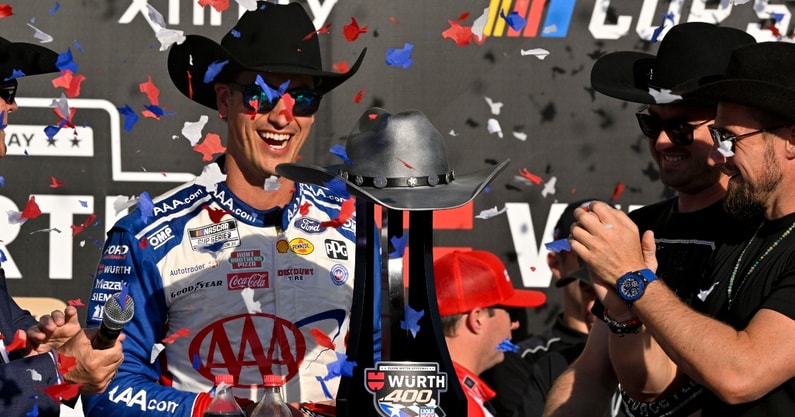 Joey Logano Texas NASCAR win
