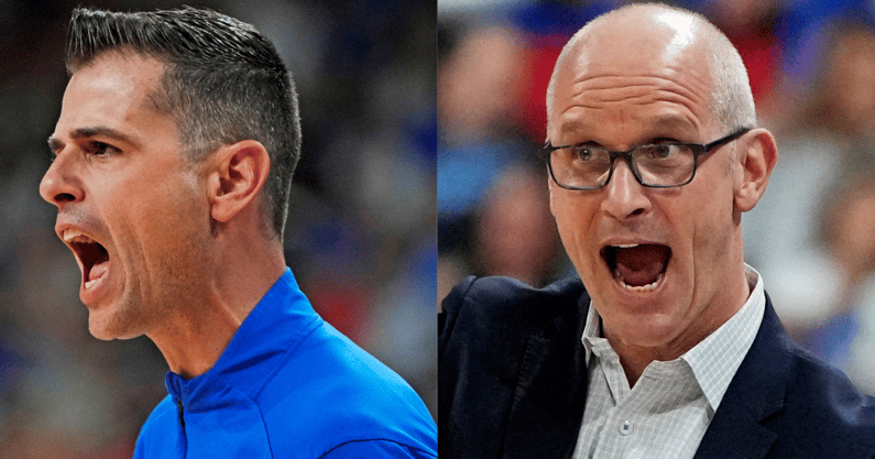 Florida HC Todd Golden, UConn HC Dan Hurley