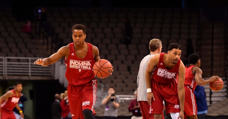 NCAA Basketball: NCAA Tournament-Indiana Practice