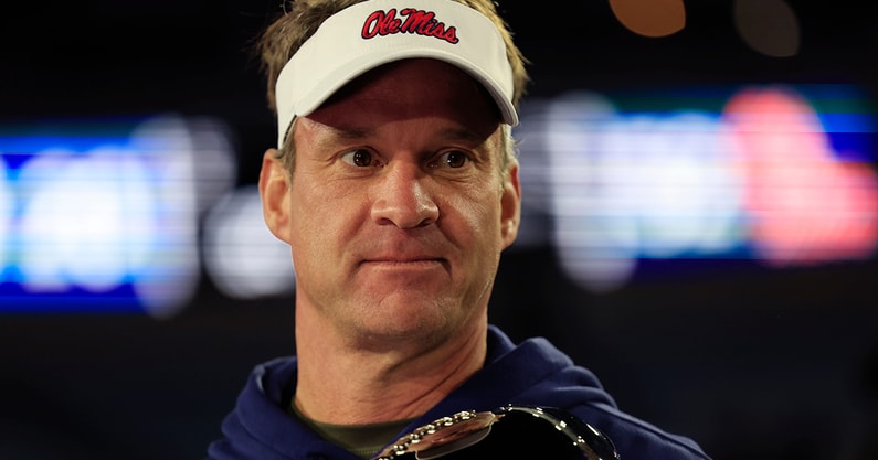 Ole Miss HC Lane Kiffin