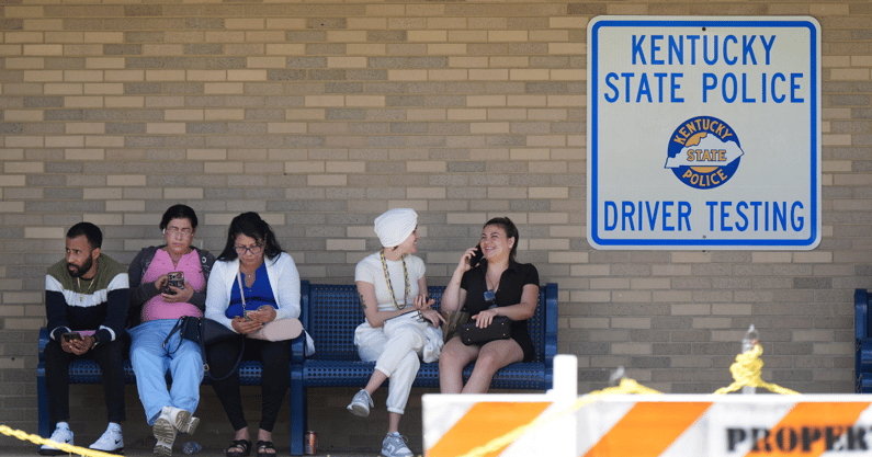 Folks from around Kentucky are waiting in long lines to get their Real ID ahead of the deadline, via Scott Utterback:Courier Journal : USA TODAY NETWORK via Imagn Images