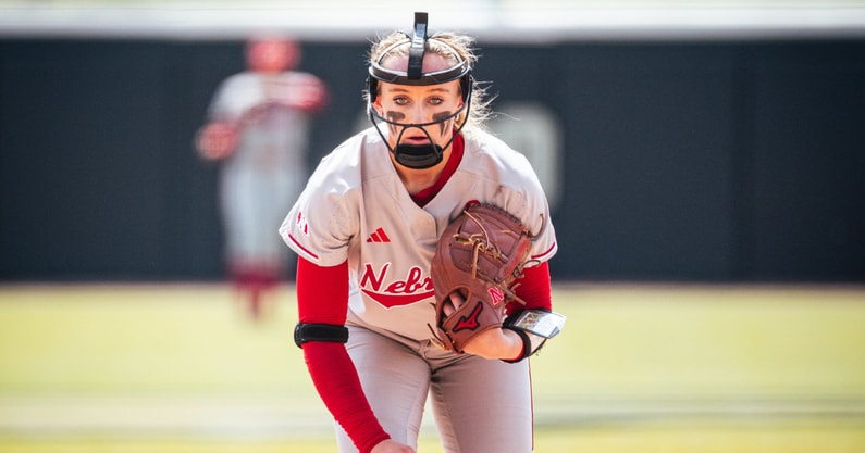 Nebraska softball Jordy Bahl (8)