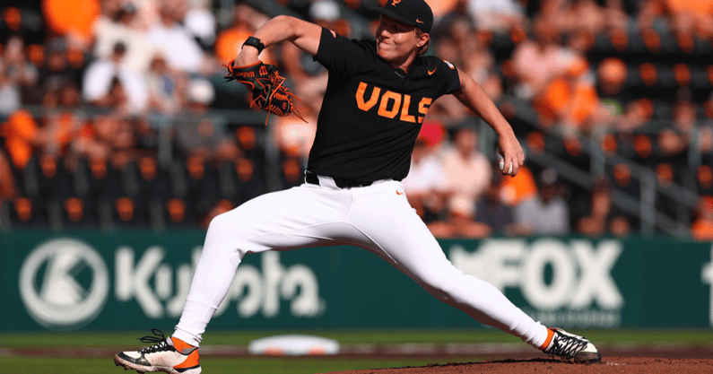 Liam Doyle. Credit: Tennessee Athletics
