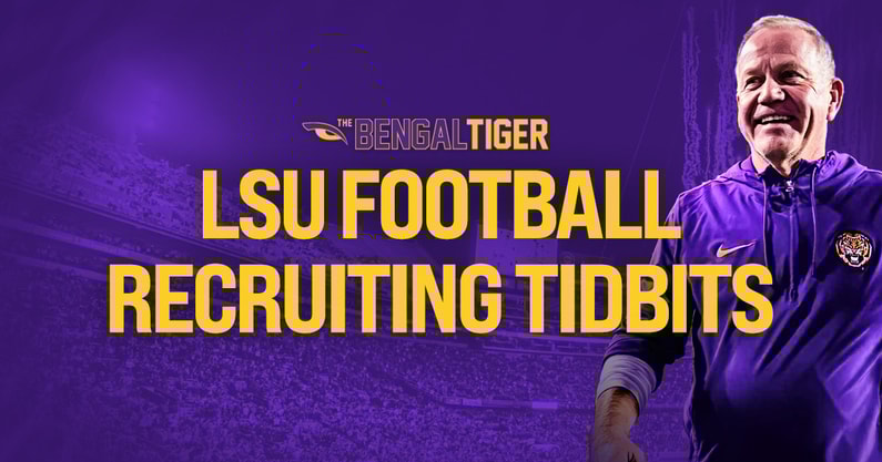 The latest scoop on LSU Football Recruiting and the WR position
