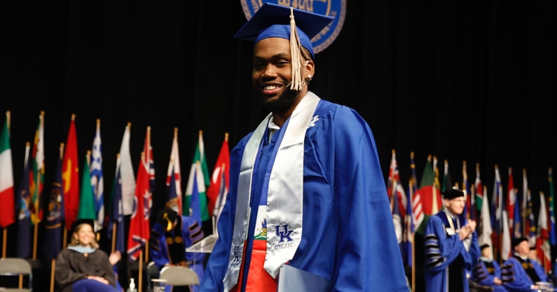 Ansley Almonor graduates from the University of Kentucky