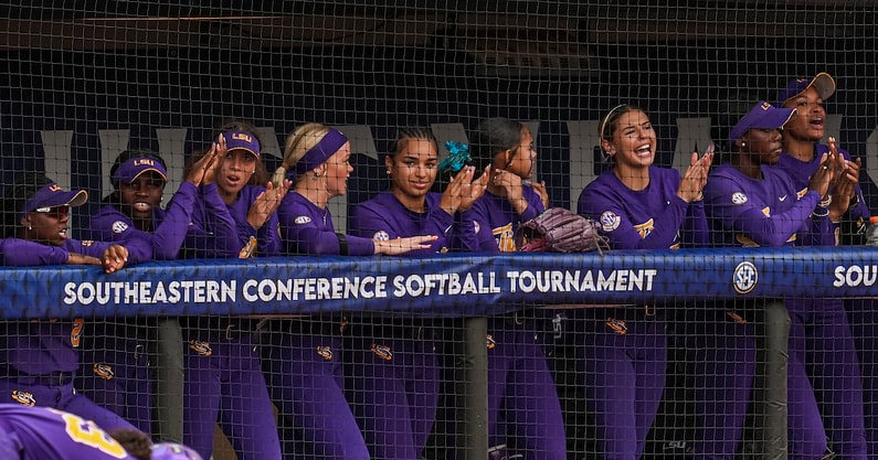 NCAA Softball: SEC Womens Softball Championship-Mississippi State at Louisiana State