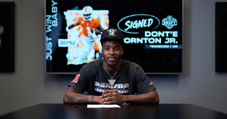 Dont'e Thornton, Las Vegas Raiders