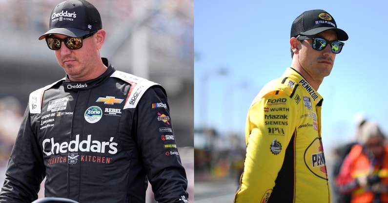 Kyle Busch Joey Logano
