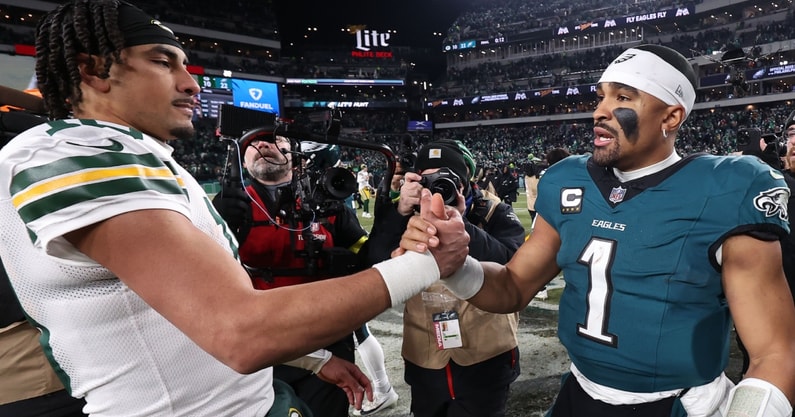 Packers, Eagles, Love, Hurts