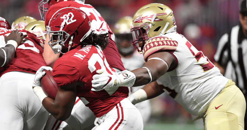 Alabama vs. Florida State in 2017