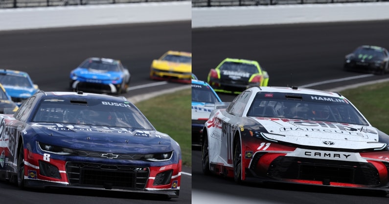 Kyle Busch Denny Hamlin