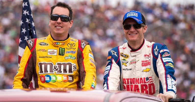 Kyle Busch Dale Earnhardt Jr