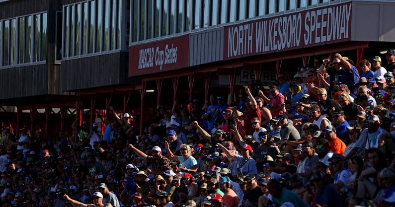 North Wilkesboro Speedway David Ragan EV