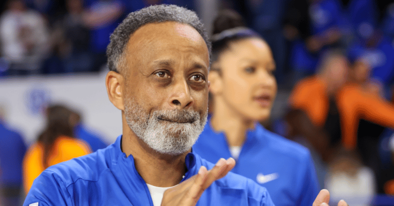 Kentucky women's basketball head coach Kenny Brooks - Dylan Ballard, A Sea of Blue