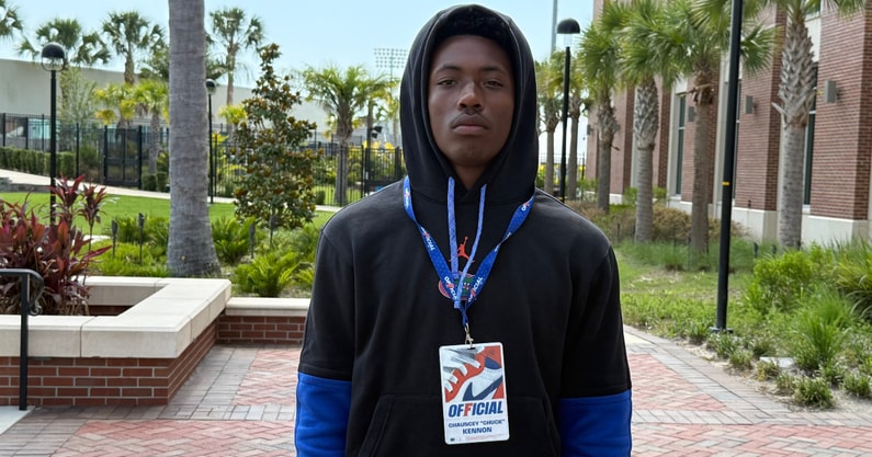 Chauncey Kennon on Florida Gators official visit